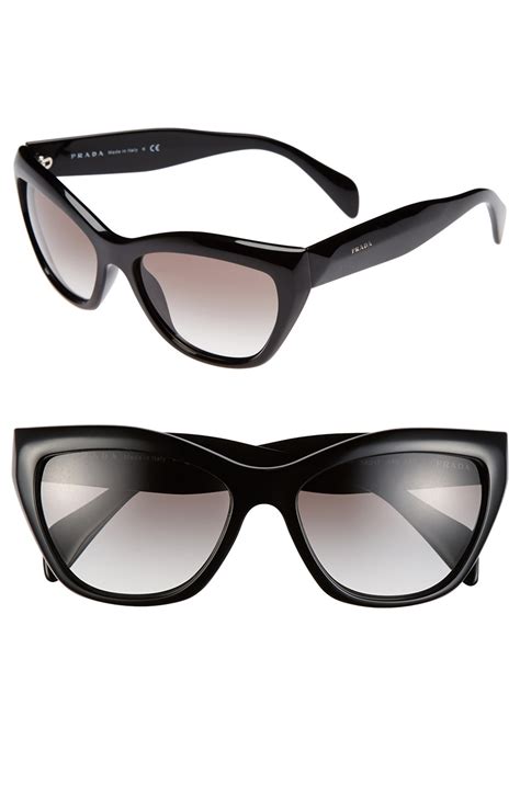 prada cat eye reading glasses|56mm cat eye sunglasses prada.